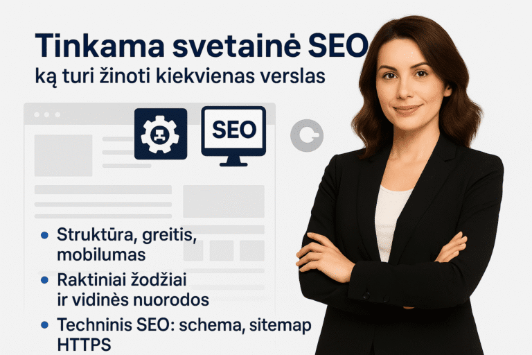 Kas daro svetainę tikrai tinkamą SEO?