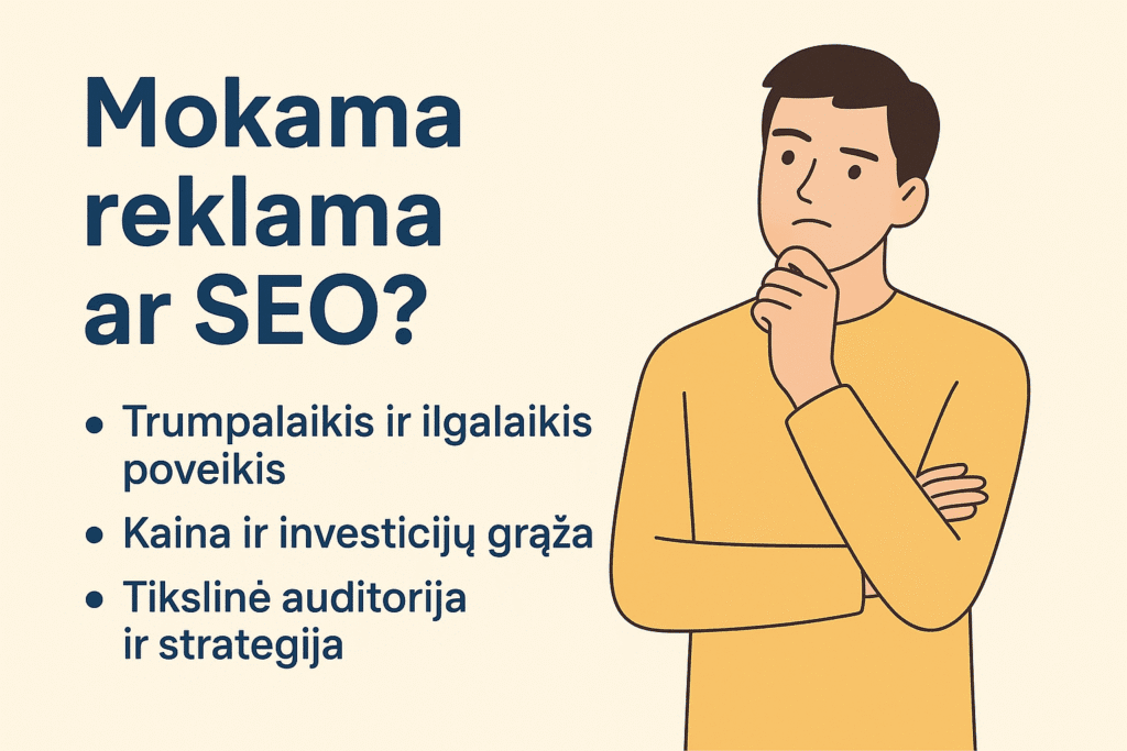 mokama reklama ar SEO