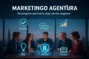 Marketingo agentūra – strateginis partneris verslo augimui
