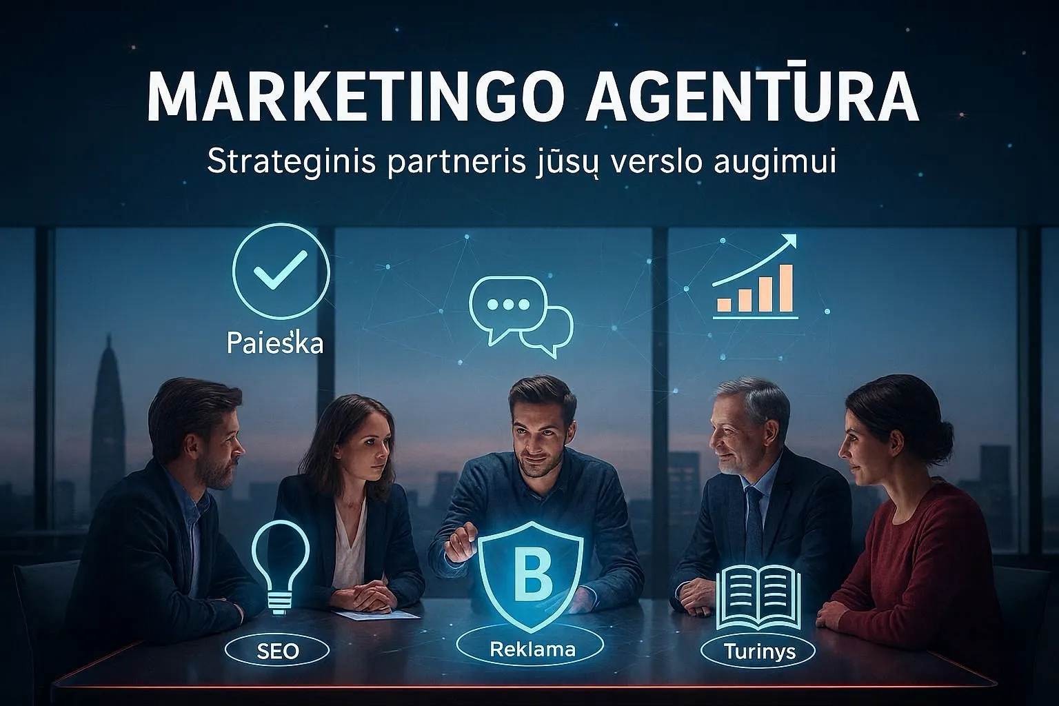 Marketingo agentūra – strateginis partneris verslo augimui