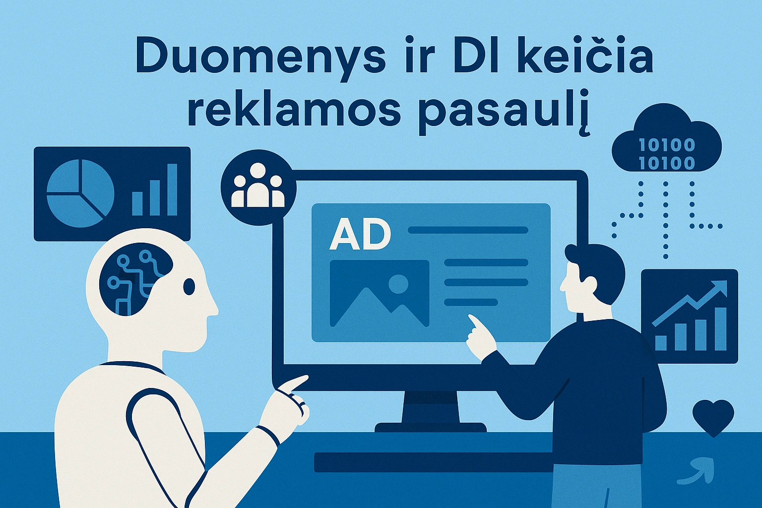 Skaitmeninės reklamos ateitis – DI ir personalizacija