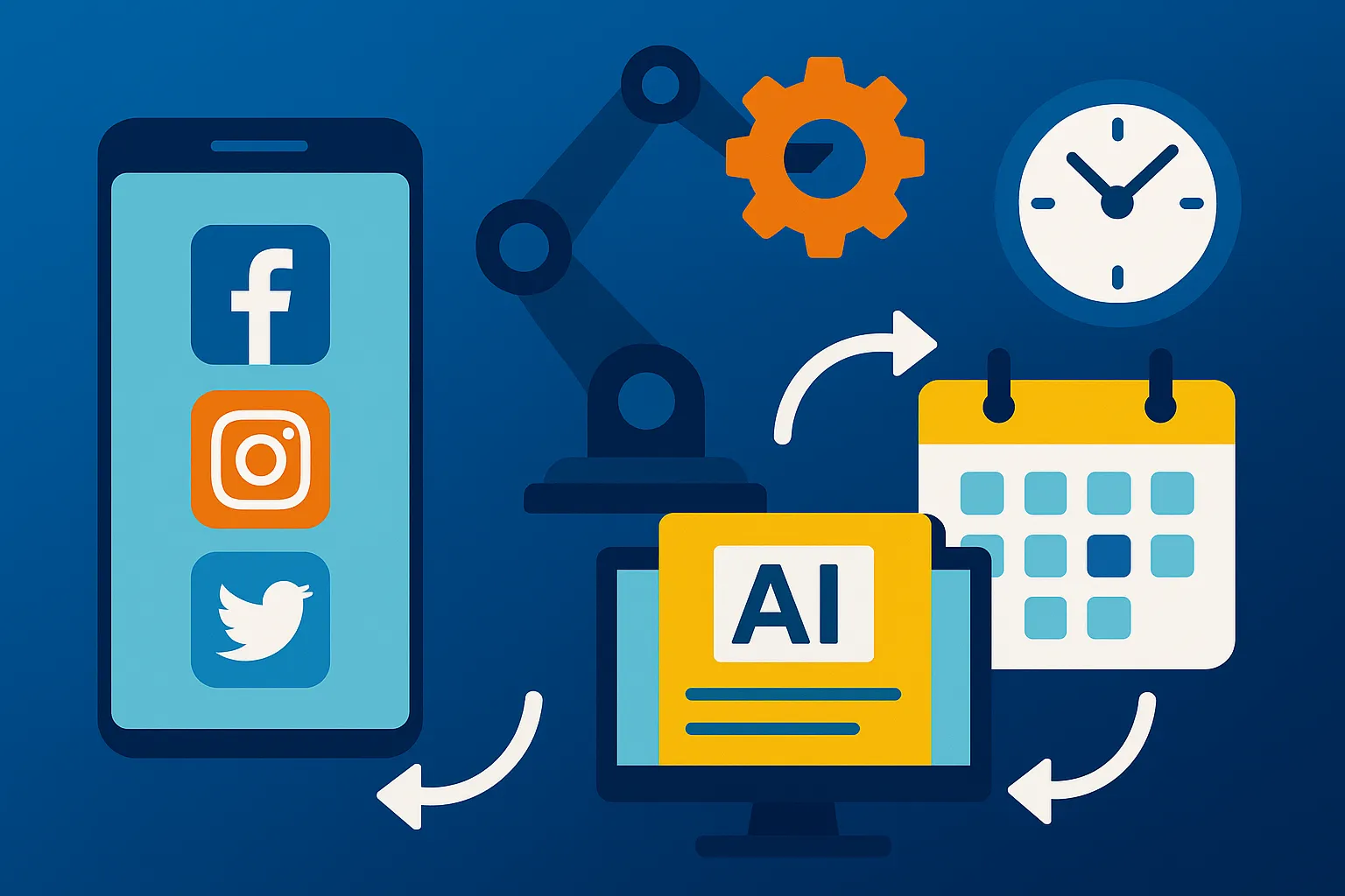 Socialinių tinklų automatizacija – DI įrankiai, planavimas ir analizė