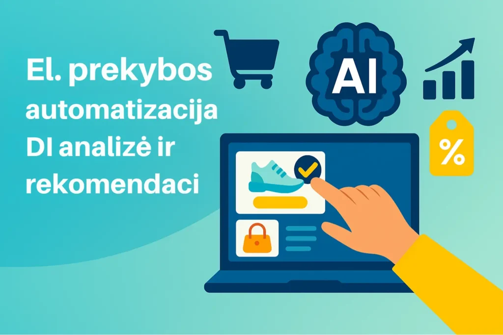 DI ir duomenų analizė el. prekyboje