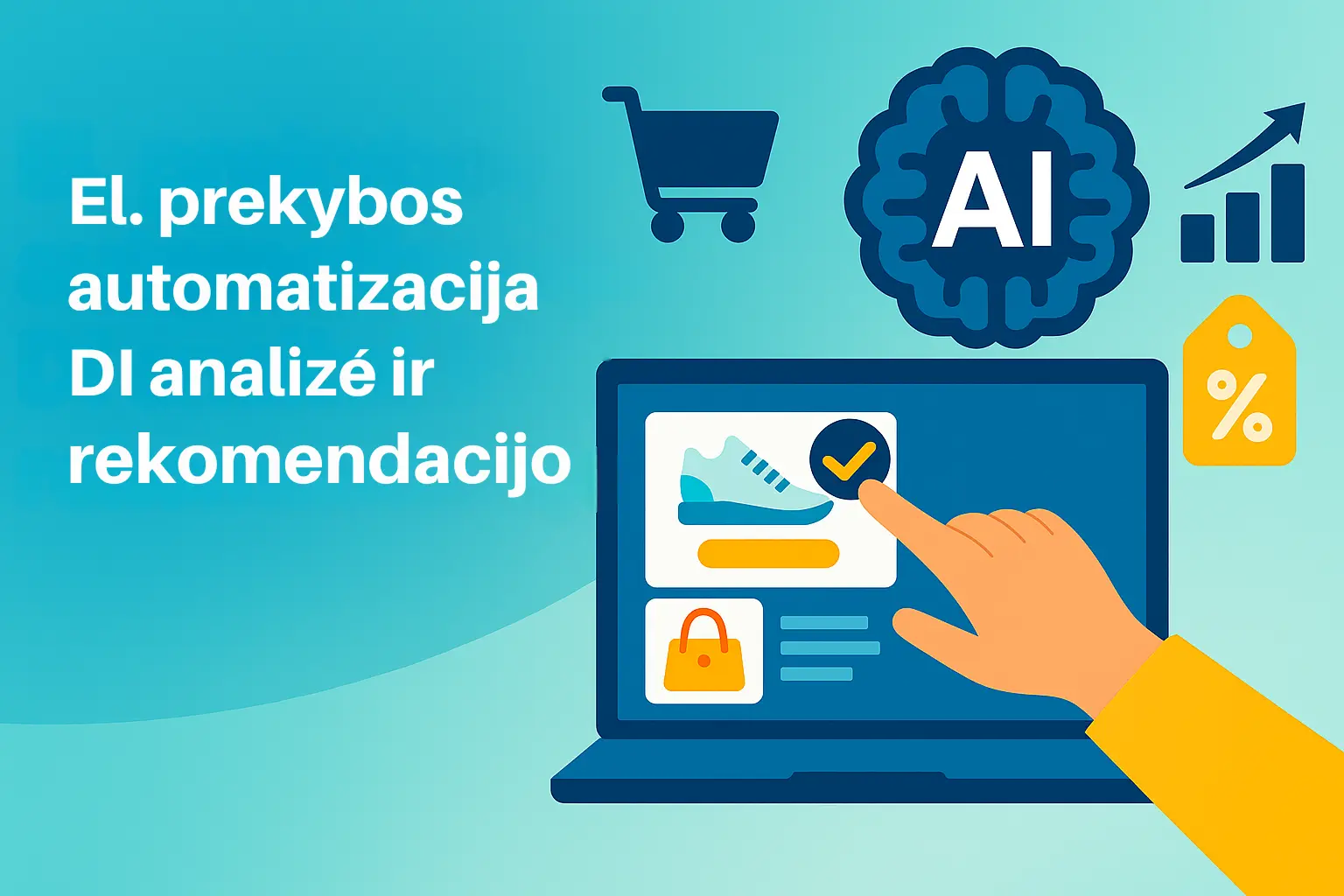 El. prekybos automatizacija – DI analizė ir rekomendacijos