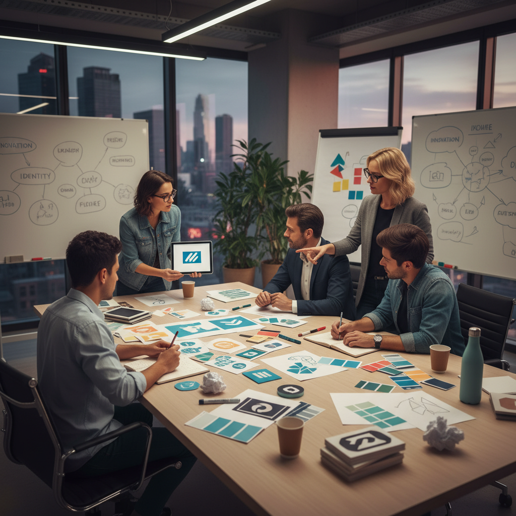 Kūrybinės komandos idėjų generavimas prekės ženklo kūrimui