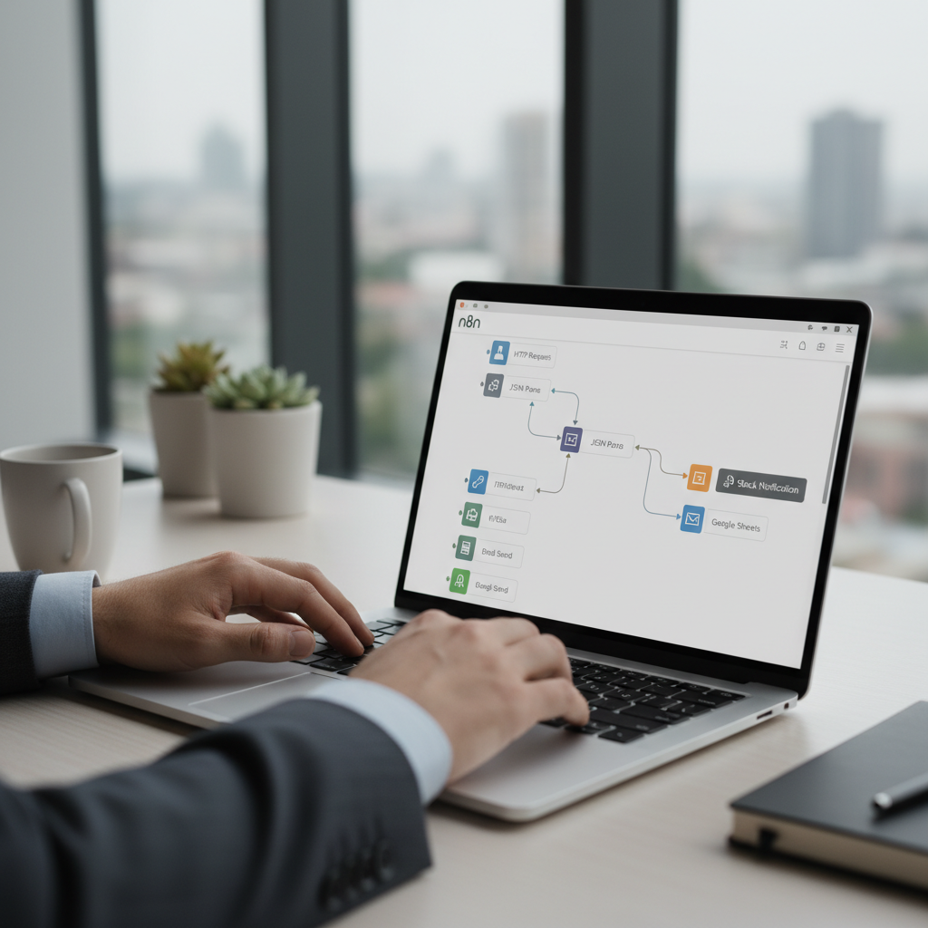 N8n programinių sprendimų kūrimas verslui