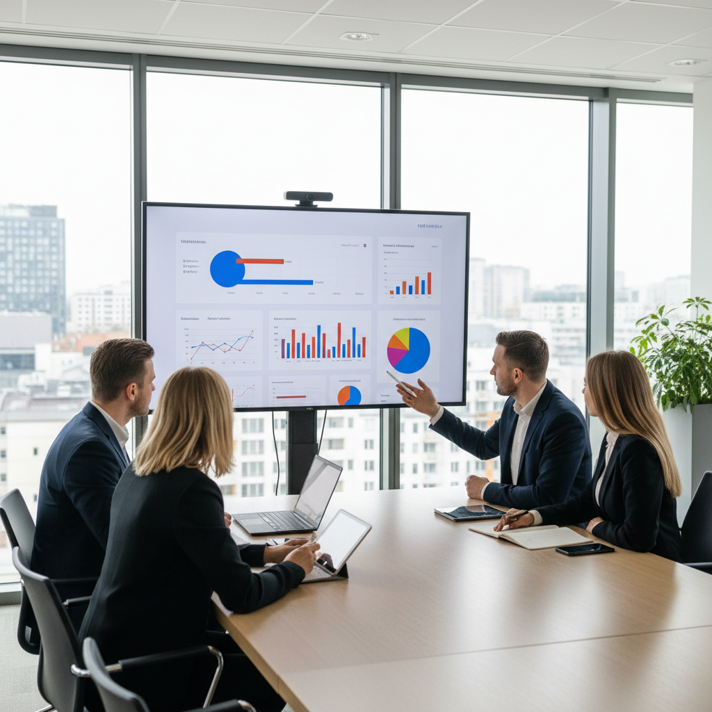 Lietuvos verslo komanda analizuoja Facebook reklamos rezultatus