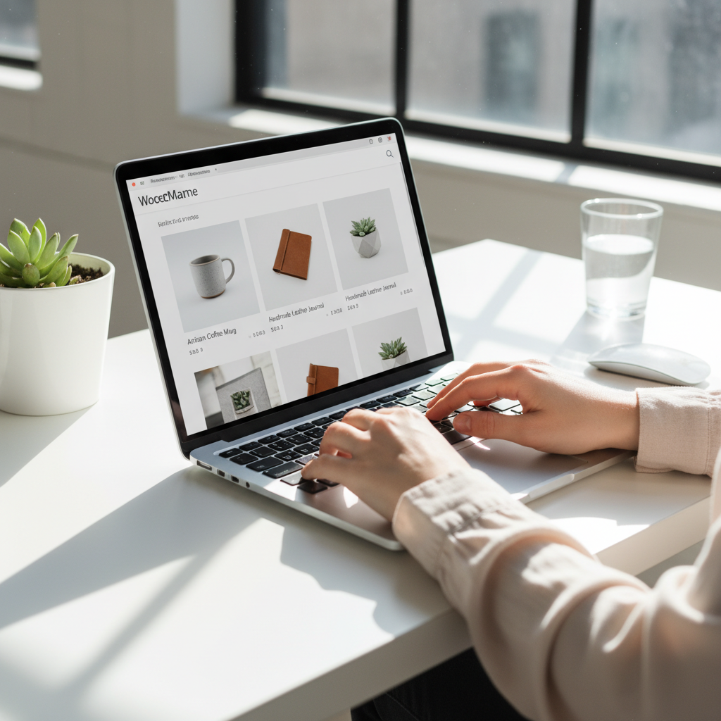 produktų įkėlimas ir valdymas WooCommerce platformoje