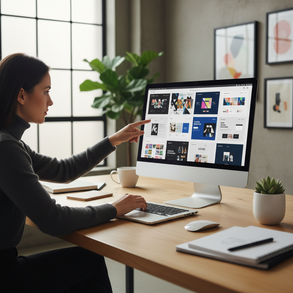 Dizaineris renkasi WordPress svetainės dizainą