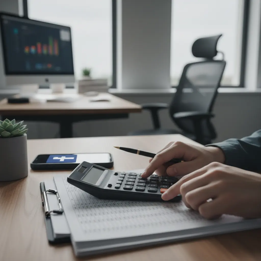 Skaičiuotuvas ir finansinės ataskaitos ruošiant Facebook reklamos biudžetą