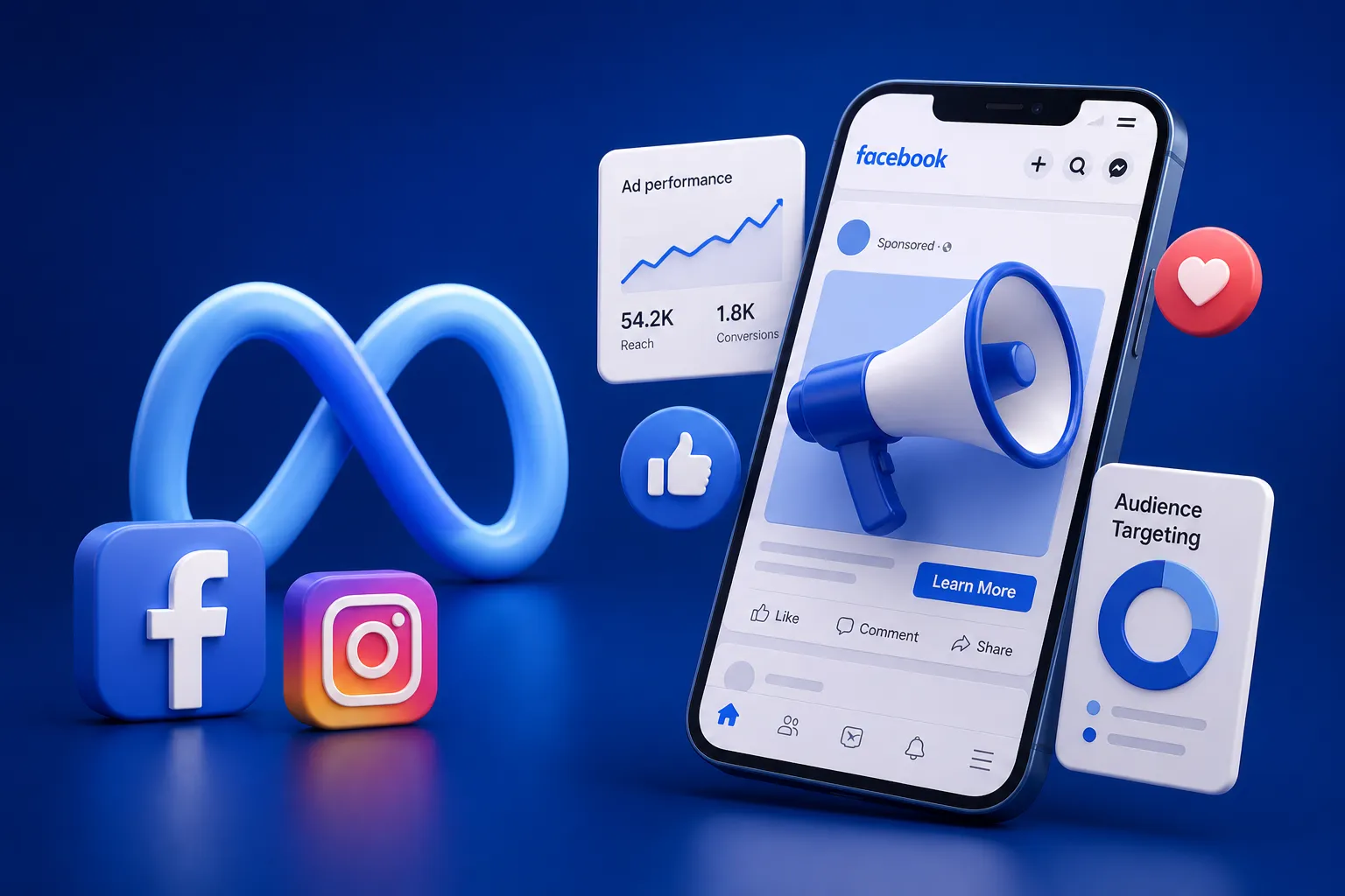 Facebook ir Instagram reklama verslui Lietuvoje