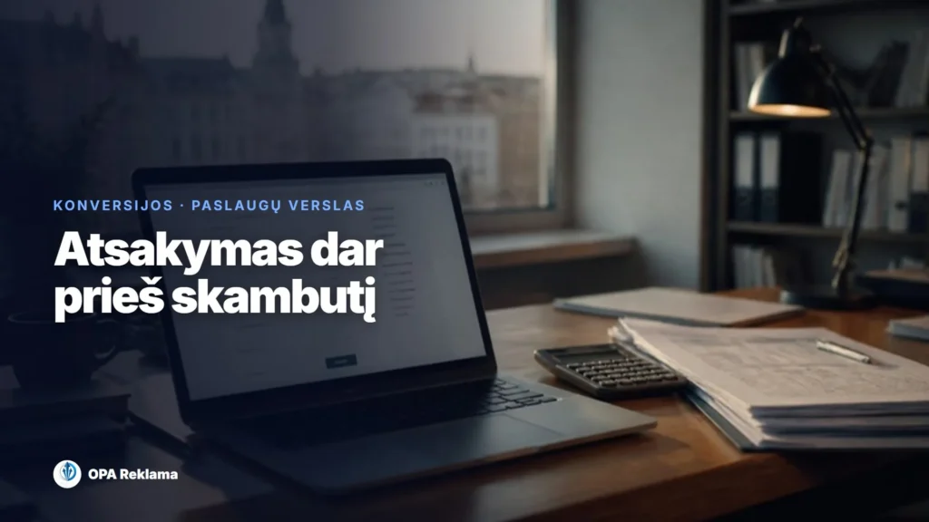 Skaičiuoklė svetainėje: kaip ji atveda klientų dar prieš pirmą skambutį